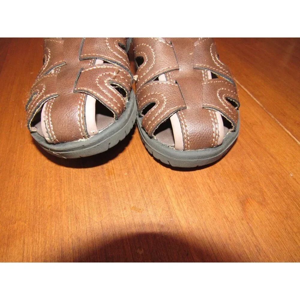 Brown Kids Toddler Size 9M Sandals Shoes